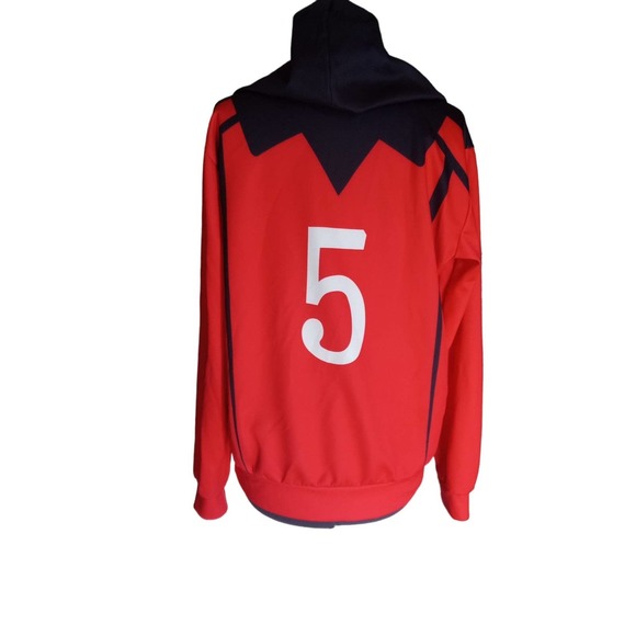 Mizunyoro red and black hoodie, no maker label , XL - Picture 3 of 3